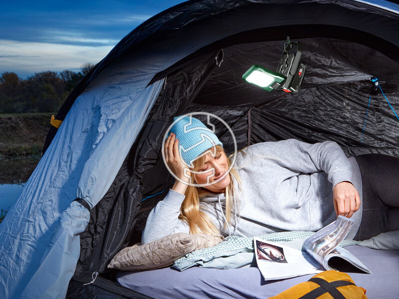 Bosch EasyLight 18V-400 akkus kézi LED lámpa