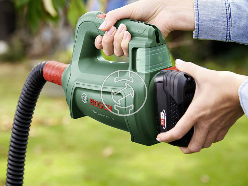 Bosch EasySpray 18V-100 akkus festékszóró (akkus és töltő nélkül)