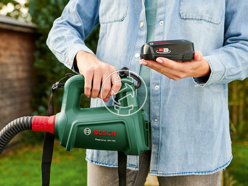 Bosch EasySpray 18V-100 akkus festékszóró (akkus és töltő nélkül)