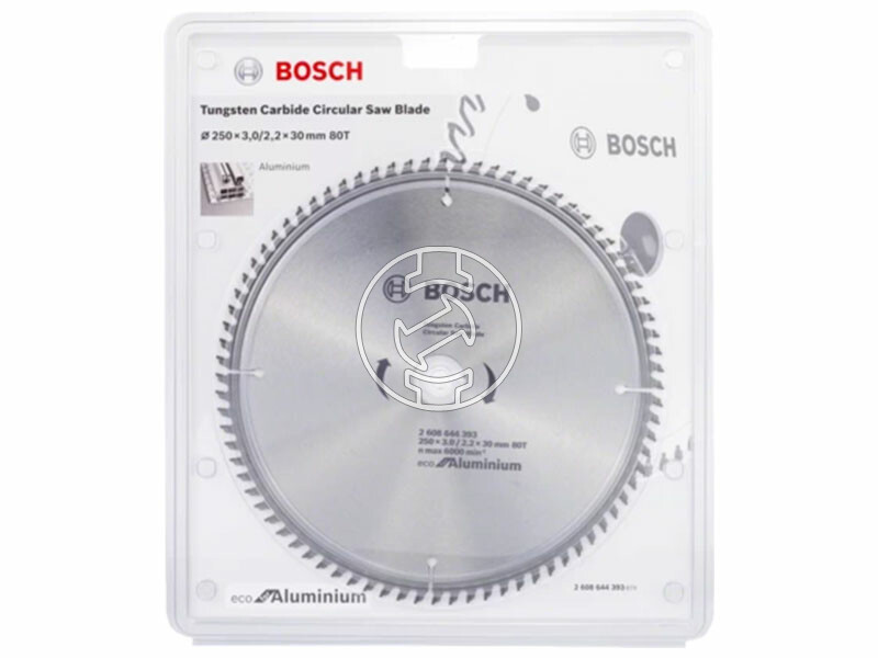 Bosch ECO for Aluminium körfűrészlap EC AL B 250x30-80