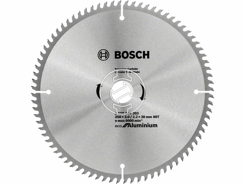 Bosch ECO for Aluminium körfűrészlap EC AL B 250x30-80