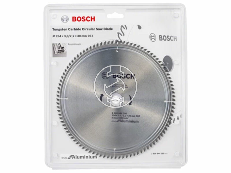Bosch ECO for Aluminium körfűrészlap EC AL B 254x30-96