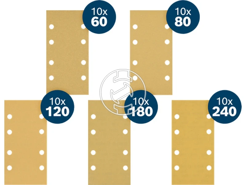 Kép: Bosch EXPERT C470 rezgocsiszololap keszlet 93 x 186 mm 50 reszes_1.webp