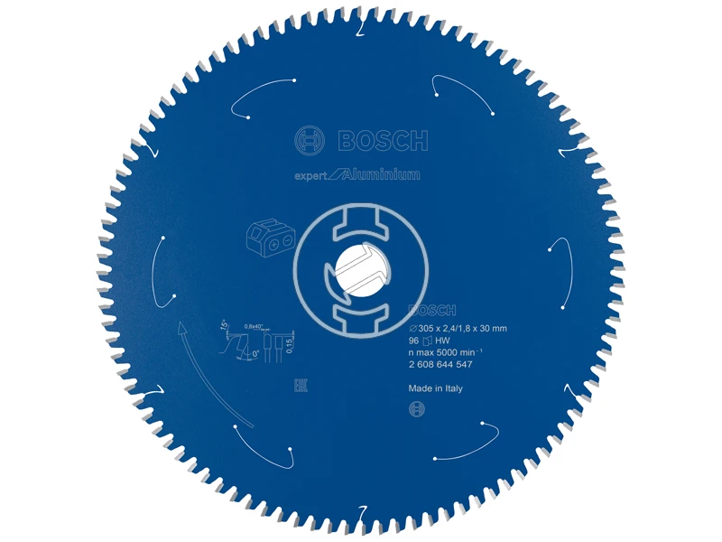 Bosch Expert for Aluminium 305 x 30 x 96 mm körfűrészlap T96