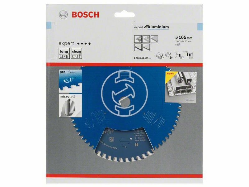 Bosch Expert for Aluminium ø 165 x 2,6 / 1,6 x 20 mm körfűrészlap