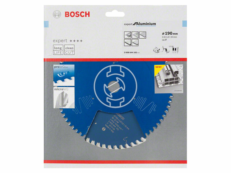Bosch Expert for Aluminium ø 190 x 2,6 / 1,6 x 30 mm körfűrészlap