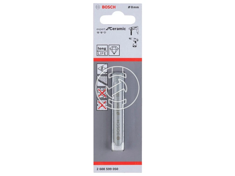 Bosch Expert for Ceramic gyémántfúrókorona szárazfúráshoz 8 mm