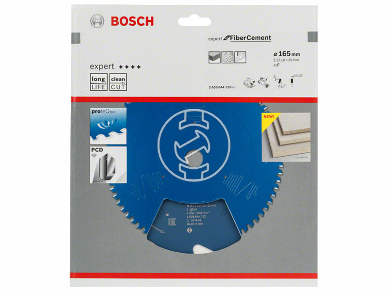 Bosch Expert for FiberCement ø 165 x 2,2 / 1,6 x 20 mm körfűrészlap