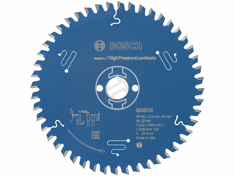 Bosch Expert for HighPressureLaminate ø 160 x 2,2 / 1,6 x 20 mm körfűrészlap