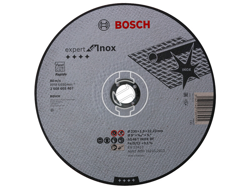 Bosch Expert for Inox - Rapido 230x1.9mm vágókorong