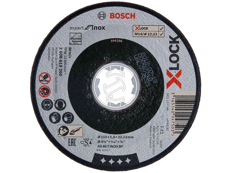 Bosch Expert for Inox X-LOCK 115x1,6x22,23mm vágókorong