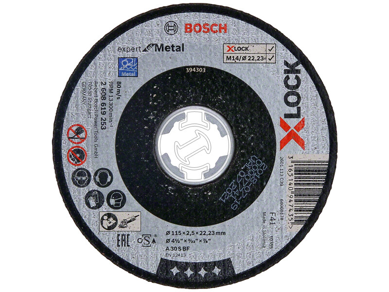 Bosch Expert for Metal X-LOCK 115x2,5x22,23mm vágókorong