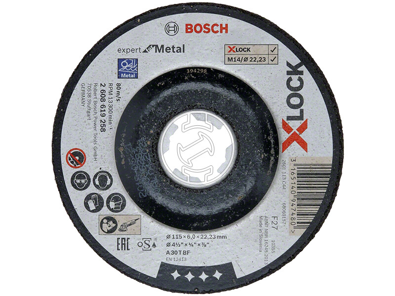 Bosch Expert for Metal X-LOCK 115x2,5x22,23mm vágókorong