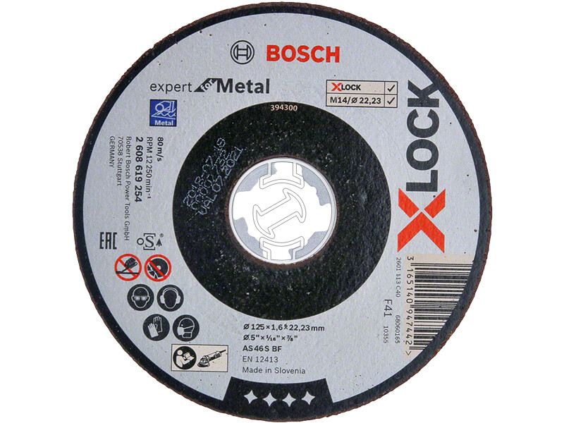 Bosch Expert for Metal X-LOCK 125x2,5x22,23mm vágókorong