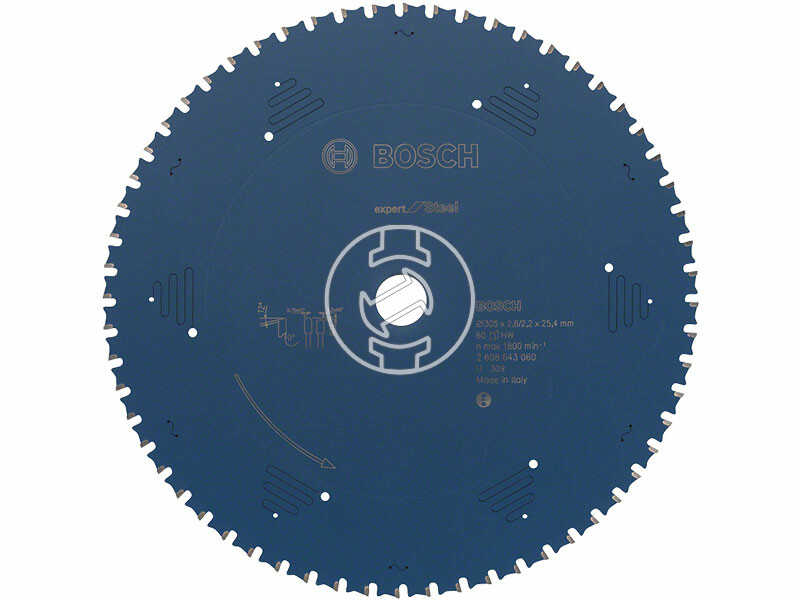 Bosch Expert for Steel ø 305 x 2,6 / 2,2 x 25,4 mm körfűrészlap