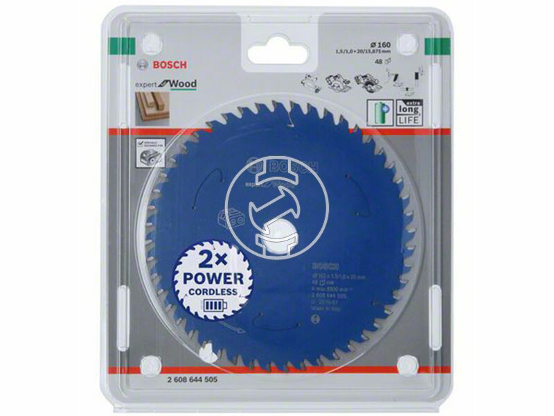 Bosch Expert for Wood ø 160 x 1,5/1,0 x 20 mm körfűrészlap