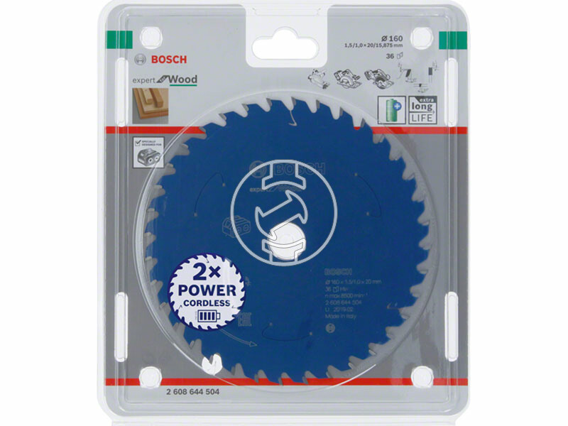 Bosch Expert for Wood ø 160 x 1,5/1,0 x 20 mm körfűrészlap