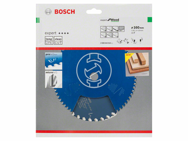 Bosch Expert for Wood ø 160 x 1,8 / 1,3 x 20 mm körfűrészlap