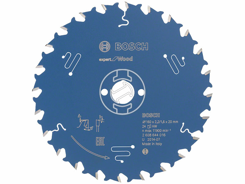Bosch Expert for Wood ø 160 x 2,2/1,6 x 20 mm körfűrészlap