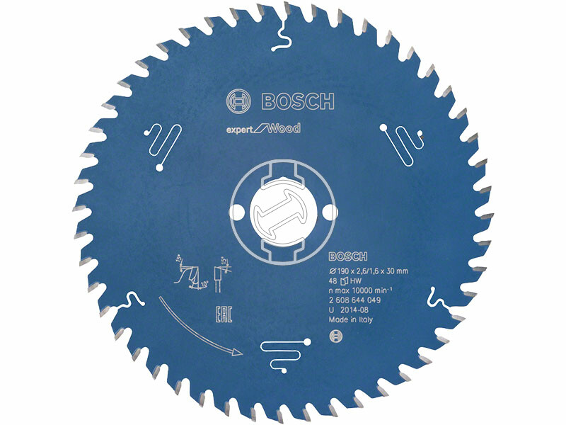 Bosch Expert for Wood ø 190 x 2,6 / 1,6 x 30 mm körfűrészlap