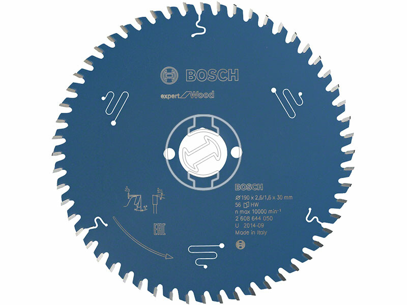 Bosch Expert for Wood ø 190 x 2,6 / 1,6 x 30 mm körfűrészlap