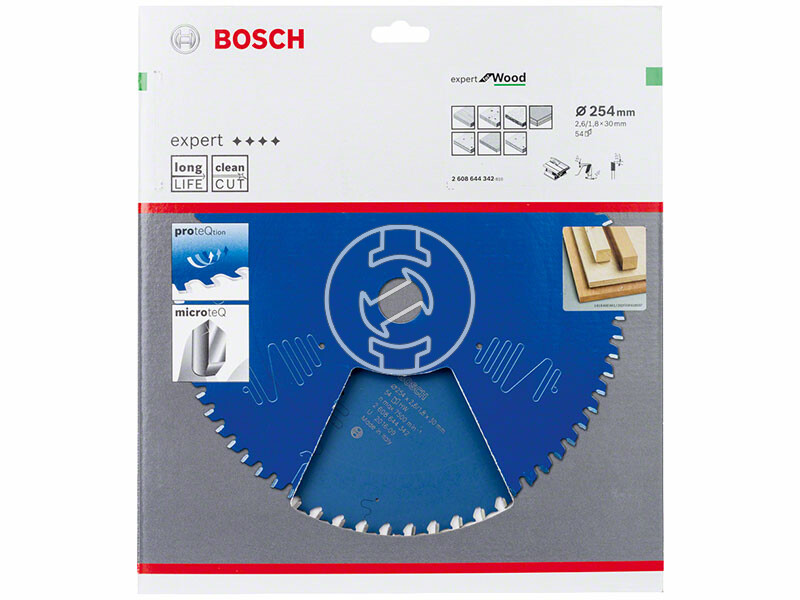 Bosch Expert for Wood ø 254 x 3,2 / 2,2 x 30 mm körfűrészlap