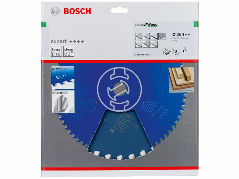 Bosch Expert for Wood ø 254 x 3,2 / 2,2 x 30 mm körfűrészlap