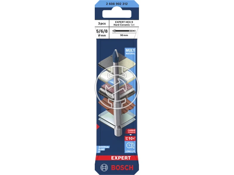 Kép: Bosch EXPERT HEX-9 Hard Ceramic csempefuro keszlet 568mm 3 reszes_1.webp