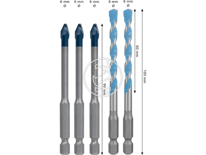 Kép: Bosch EXPERT HEX-9 Hard Ceramic furoszar keszlet 5 reszes_2.webp