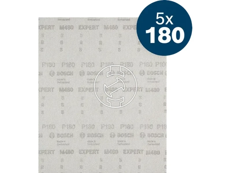 Kép: Bosch EXPERT M480 rezgocsiszolo papir 230 x 280 mm G180 5 db_1.webp