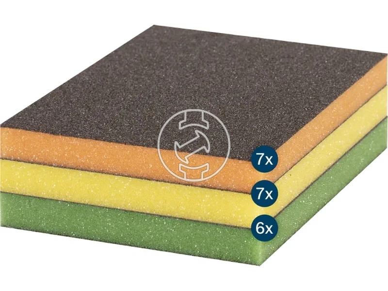 Kép: Bosch EXPERT S473 csiszoloszivacs 98 x 120 x 13 mm 20 reszes_1.webp