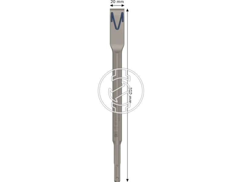 Kép: Bosch EXPERT SDS Plus-8C lapos vesoszar 20x250mm 5db_2.webp