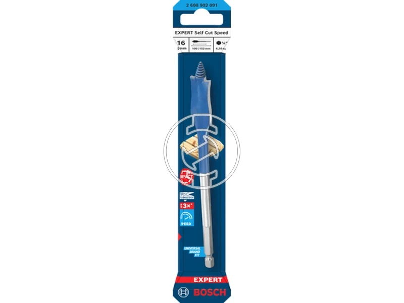 Kép: Bosch EXPERT Self Cut Speed laposfuro bitbefogassal 16 x 152 mm_1.webp