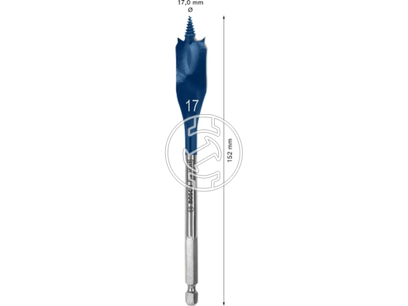 Kép: Bosch EXPERT Self Cut Speed laposfuro bitbefogassal 17 x 152 mm_2.webp
