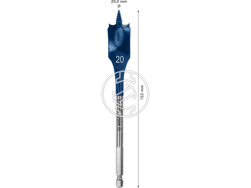 Kép: Bosch EXPERT Self Cut Speed laposfuro bitbefogassal 20 x 152 mm_2.webp