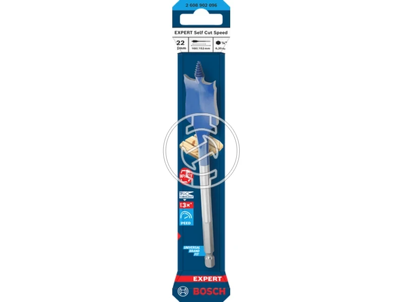 Kép: Bosch EXPERT Self Cut Speed laposfuro bitbefogassal 22 x 152 mm_1.webp