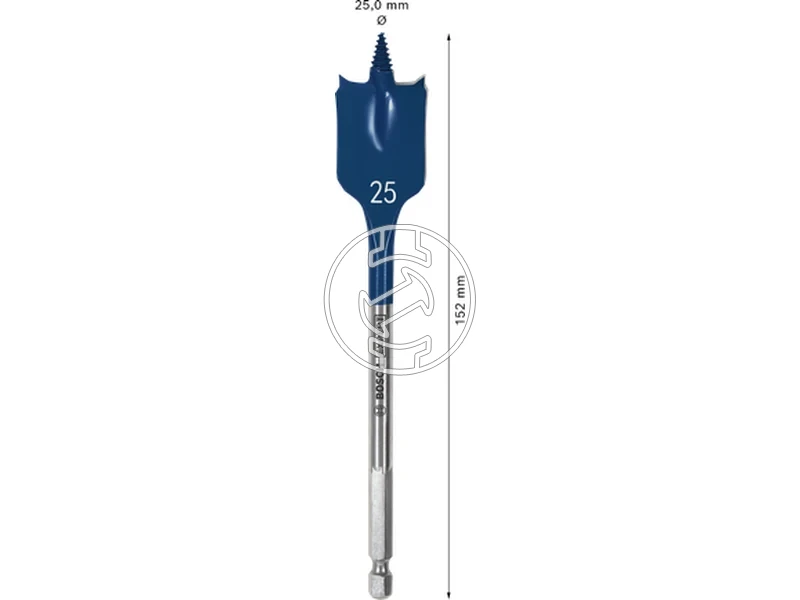 Kép: Bosch EXPERT Self Cut Speed laposfuro bitbefogassal 25 x 152 mm_2.webp