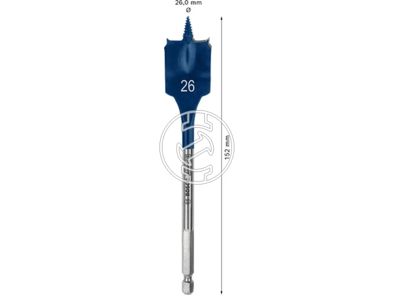 Kép: Bosch EXPERT Self Cut Speed laposfuro bitbefogassal 26 x 152 mm_2.webp