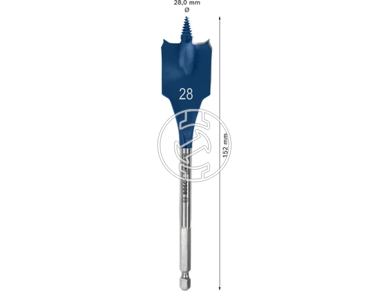 Kép: Bosch EXPERT Self Cut Speed laposfuro bitbefogassal 28 x 152 mm_2.webp