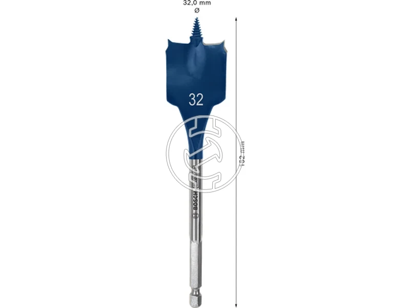 Kép: Bosch EXPERT Self Cut Speed laposfuro bitbefogassal 32 x 152 mm_2.webp