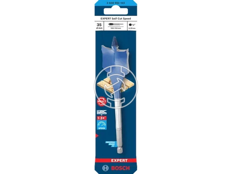 Kép: Bosch EXPERT Self Cut Speed laposfuro bitbefogassal 35 x 152 mm_1.webp