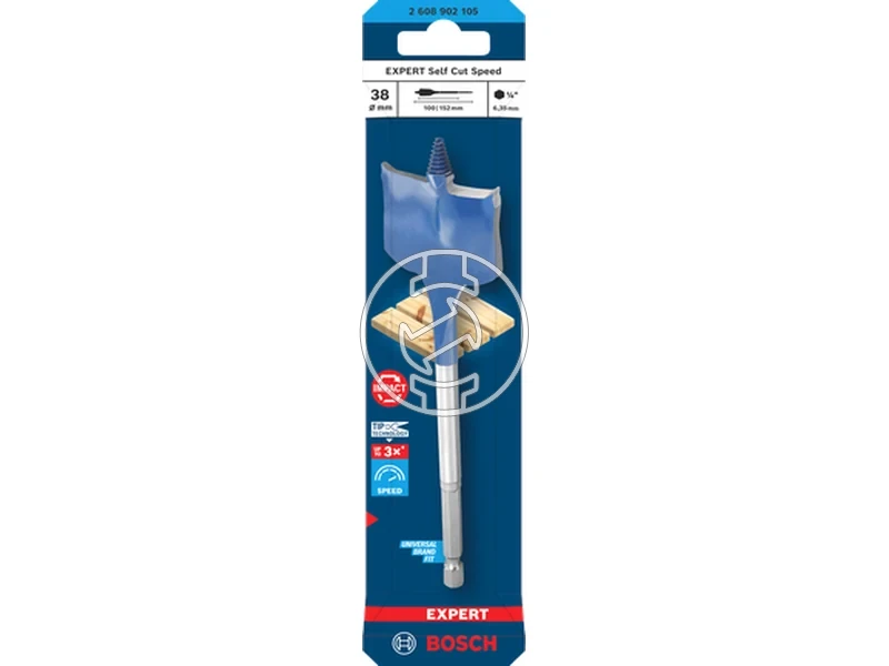 Kép: Bosch EXPERT Self Cut Speed laposfuro bitbefogassal 38 x 152 mm_1.webp