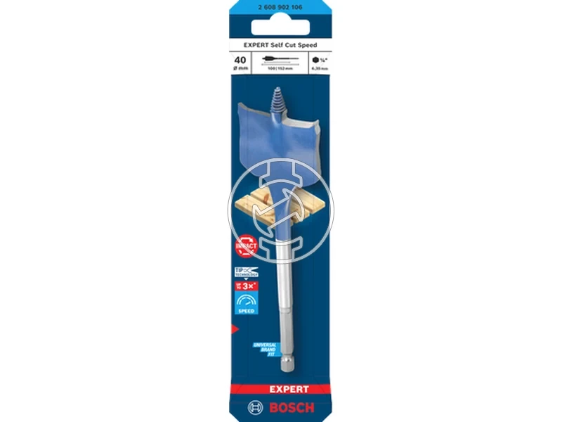 Kép: Bosch EXPERT Self Cut Speed laposfuro bitbefogassal 40 x 152 mm_1.webp