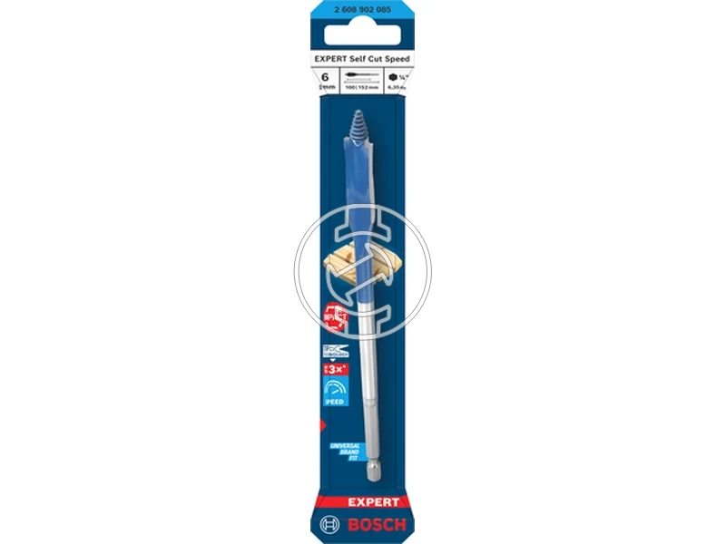 Kép: Bosch EXPERT Self Cut Speed laposfuro bitbefogassal 6 x 152 mm_1.webp