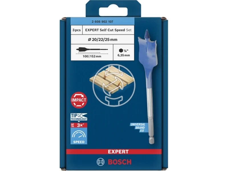 Kép: Bosch EXPERT Self Cut Speed laposfuro keszlet 202225 mm 3 reszes_1.webp