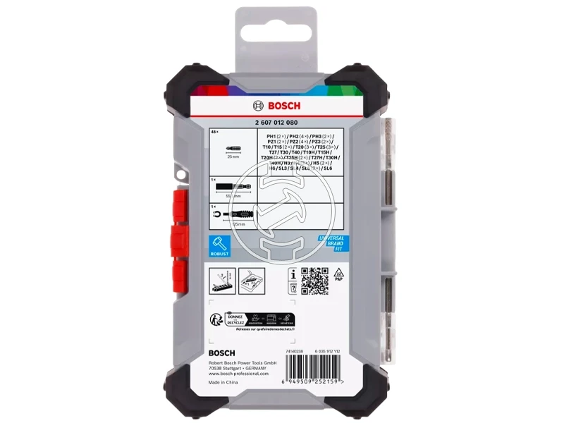 Bosch Extra Hard bit készlet PH/PZ/TX/TH/HX/SL