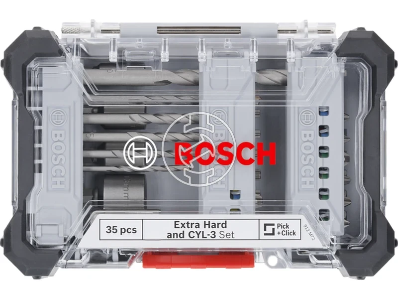 Kép: Bosch Extra Hard furo csavarozo keszlet 35 reszes_1.webp