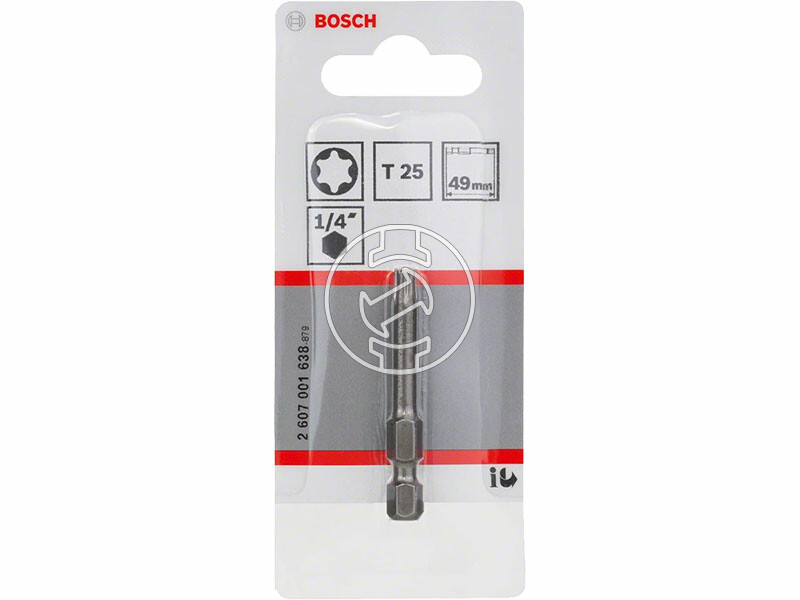 Bosch extra kemény csavarbit T25, 49 mm