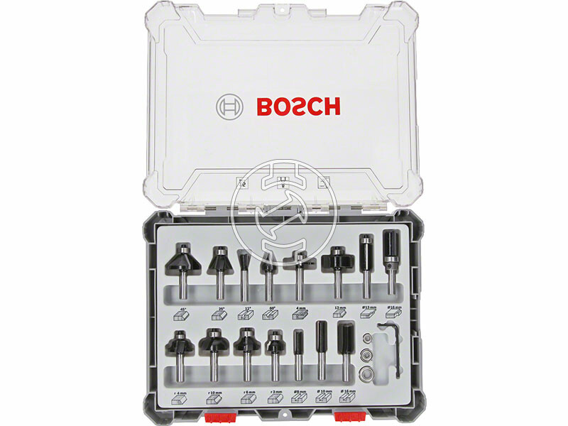 Bosch felsőmaró kés készlet 15 db