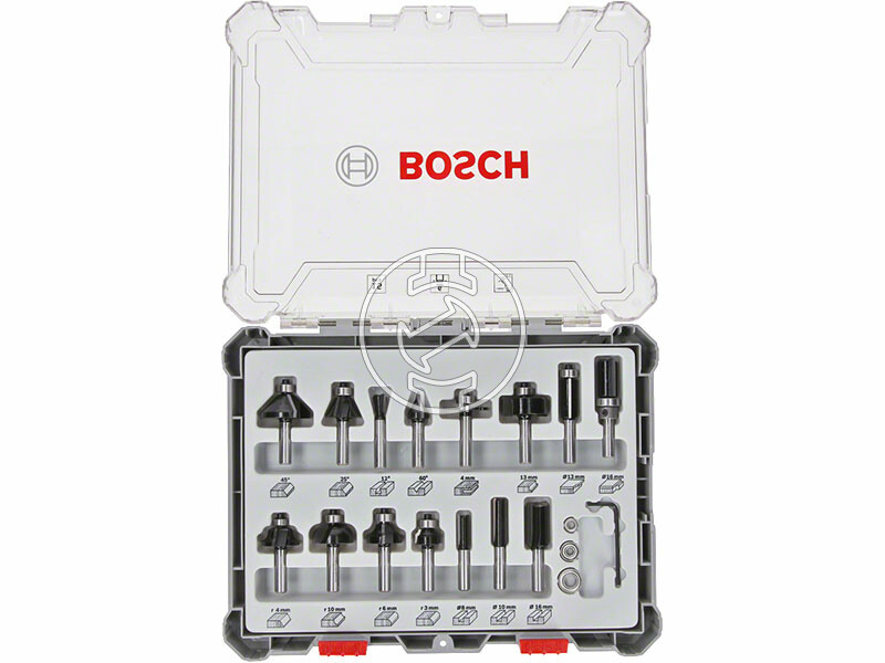 Bosch felsőmaró kés készlet 15 db